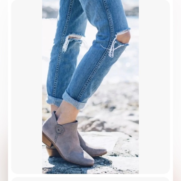 Jack Rogers | Womens Peyton Bootie Ankle Shoes Cowboy Boots - Picture 3 of 9